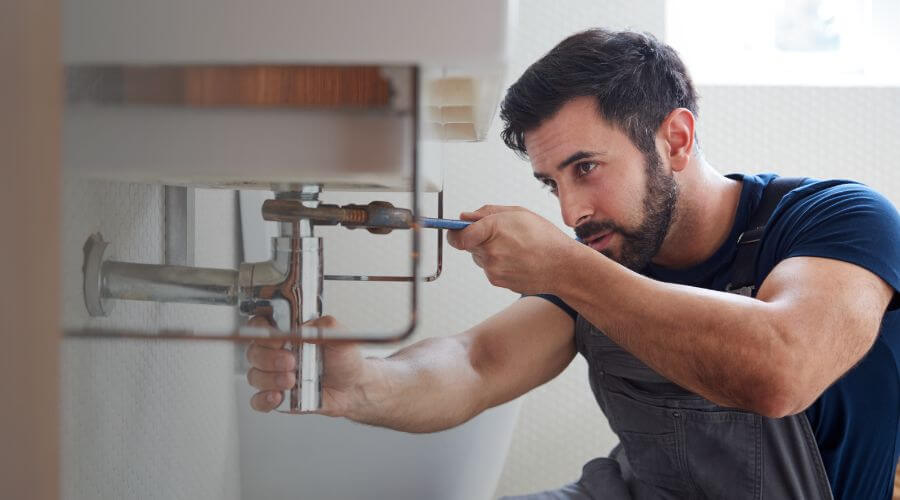 Faucet repair for sink in Derby, IN